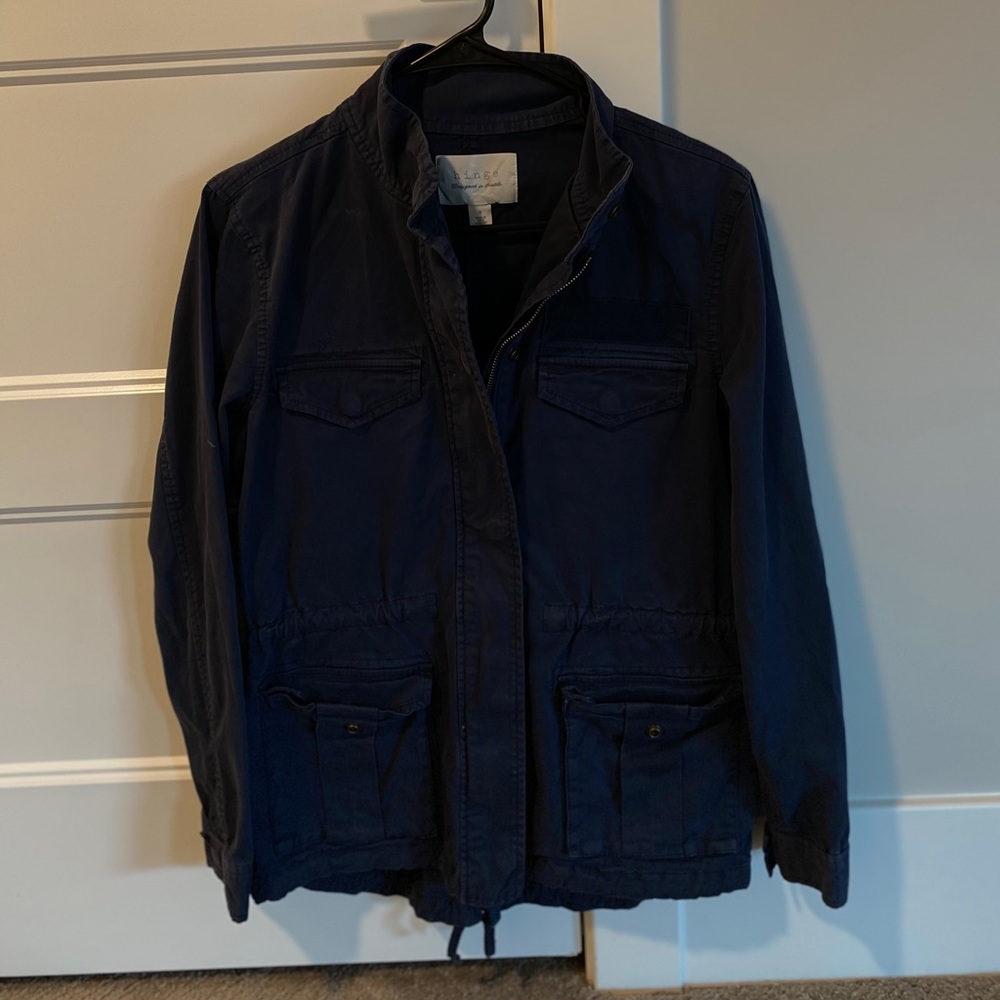 Hinge Navy Blue Utility Jacket - image 4